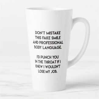 Fake smile - Funny, Sarcastic Quote