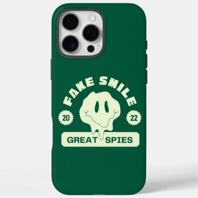 fake smile great spies Hoodie Case-Mate iPhone Case (Back)