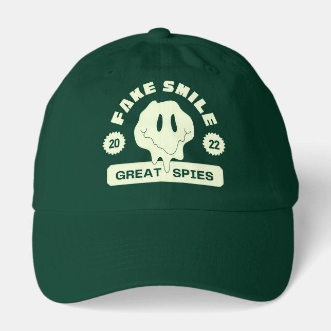 fake smile great spies Hoodie Hat (Front)