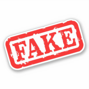 Fake Stamp Sticker: Make Your Mark with Style Sticker