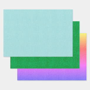 Fake Texture Wrapping Paper Sheets