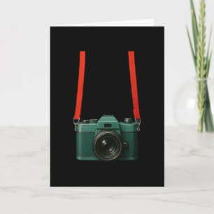 Fake Tourist Camera Holiday Photographer Vacation  Card