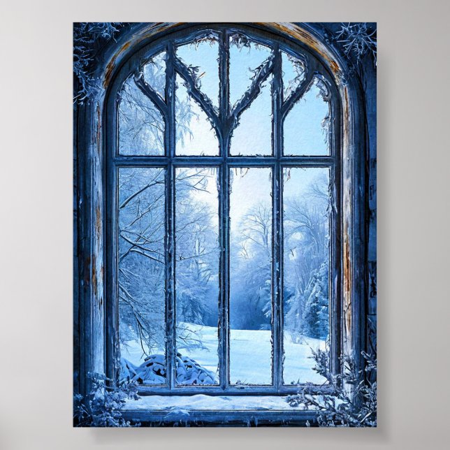 Fake window landscape poster (Front)