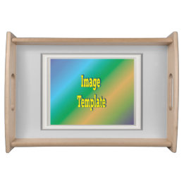 Fake Window View 🌿 Custom Scene Serving Tray