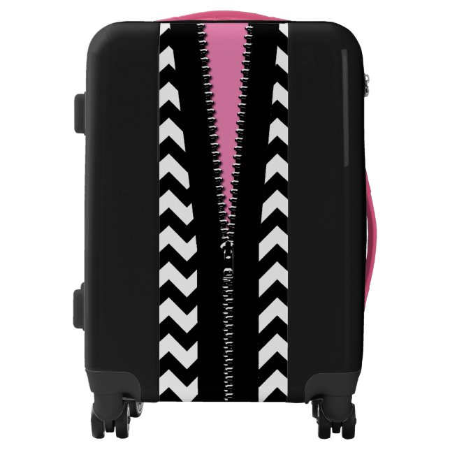 Fake Zipper Ugo Luggage (Front)