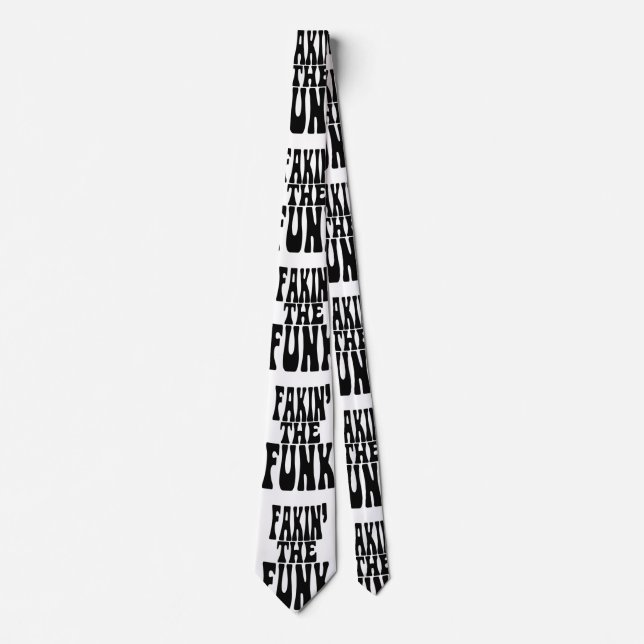 Fakin' the Funk Neck Tie (Front)