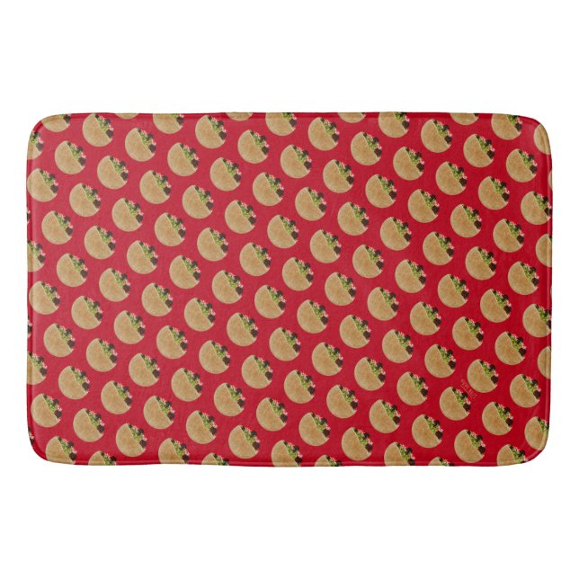 Falafel Sandwiches Memory Foam Mat (Front)