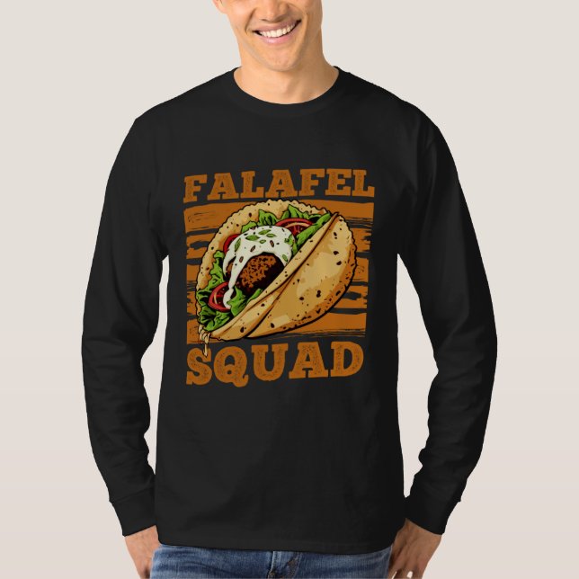Falafel Squad Hobby Chef Kebap Hummus T-Shirt (Front)