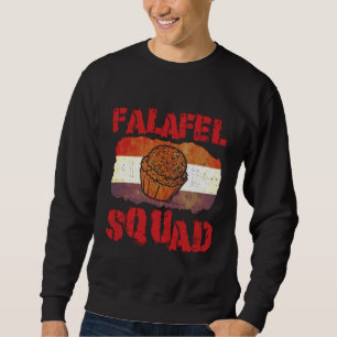 Falafel Squad Levantine Food Chef Hummus Sweatshirt