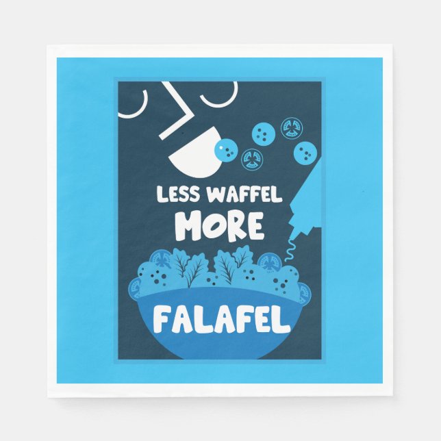 Falafel Street Food Napkins (Front)