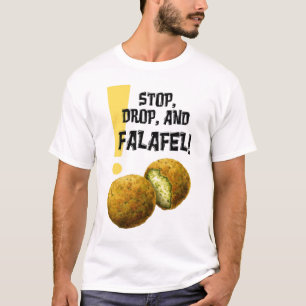 Falafel time is all the time! فلافل اكل عربي T-Shirt