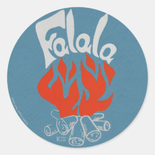FaLaLa Classic Round Sticker