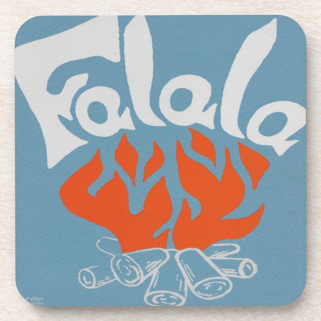 FaLaLa Drink Coaster (Front)