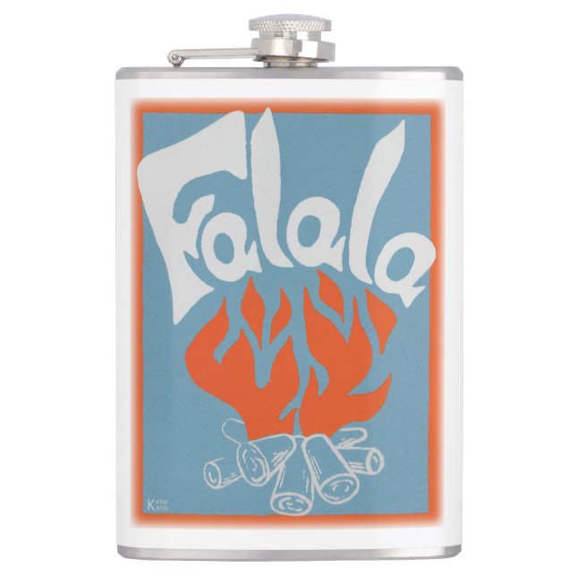 FaLaLa Hip Flask (Front)