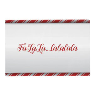 “FALALA…” Holiday Placemat
