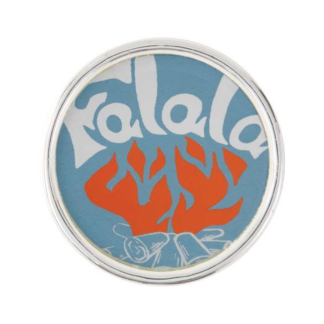 FaLaLa Lapel Pin (Front)