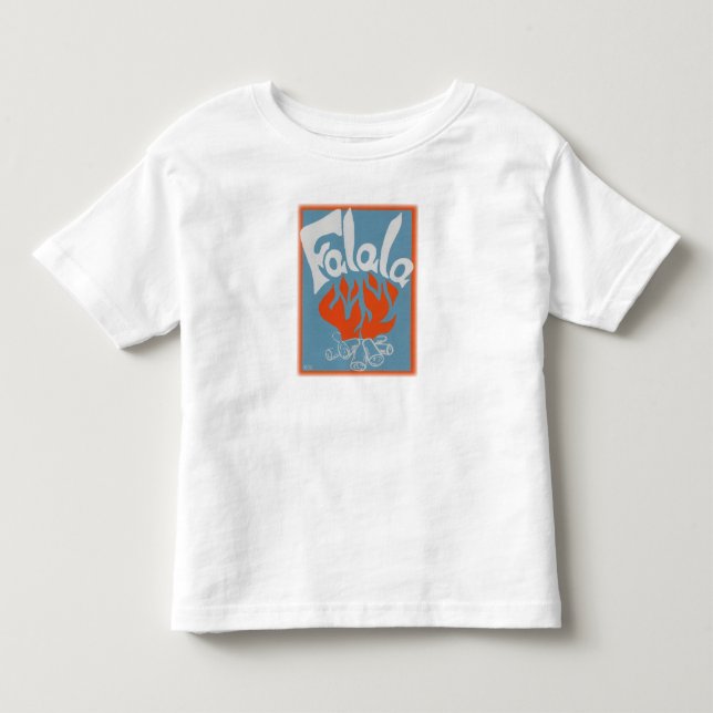 FaLaLa Vintage Block Print Toddler T-shirt (Front)