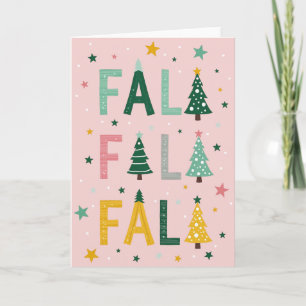 Falala Xmas Tree Card