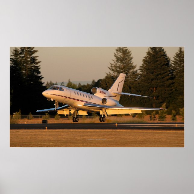 Falcon 50 Touchdown Poster (Front)