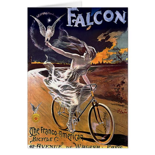 Falcon Bicycle Cards (Front)