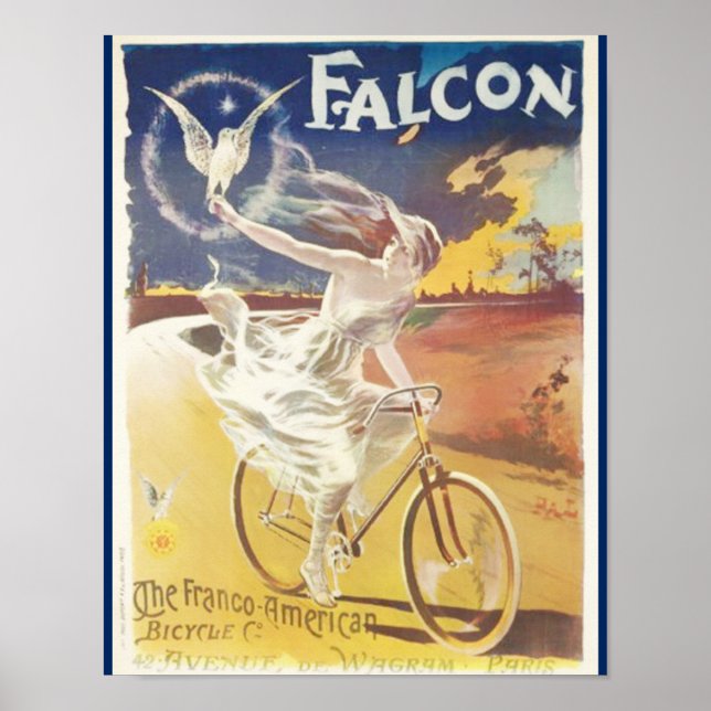 Falcon Bicycle Poster (Front)