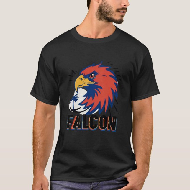 Falcon Bold Head Logo T-Shirt (Front)
