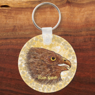 Falcon custom keychain