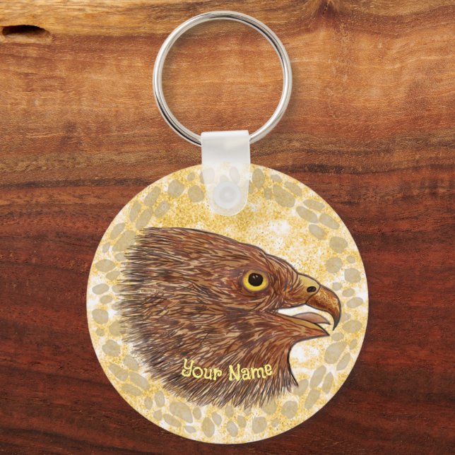 Falcon custom keychain (Front)