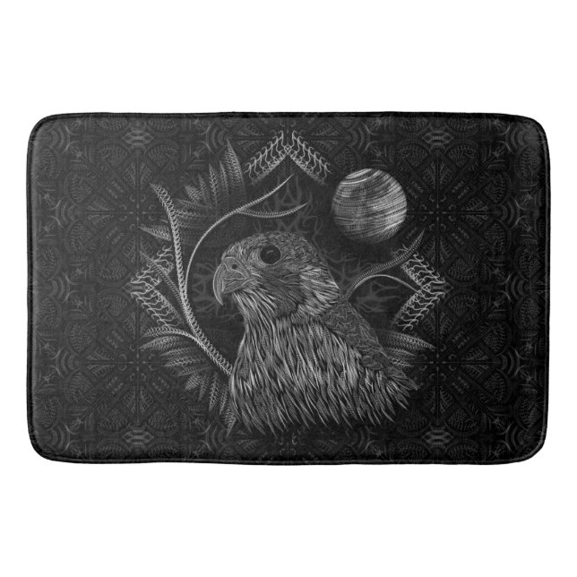 Falcon Full Moon Bath Mat (Front)