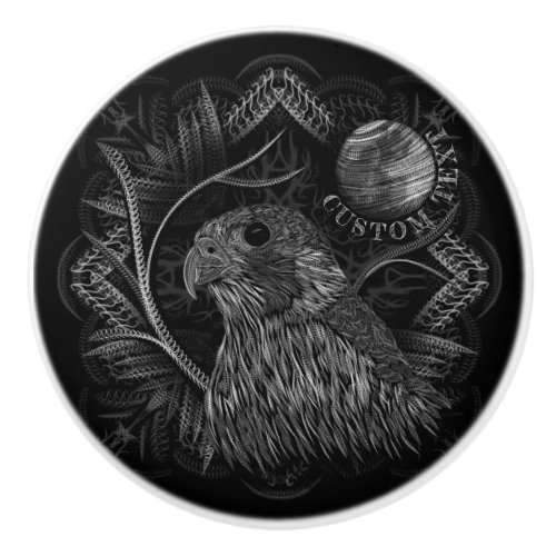 Falcon Full Moon Ceramic Knob