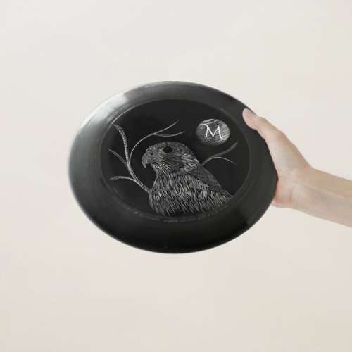 Falcon Full Moon Monogram Black Wham_O Frisbee