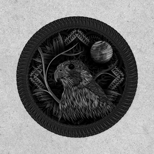 Falcon Full Moon Patch (Front)