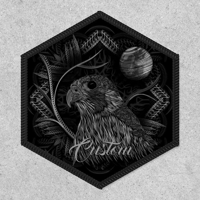 Falcon Full Moon Patch (Front)