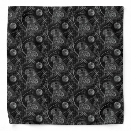 Falcon Full Moon Pattern Bandana