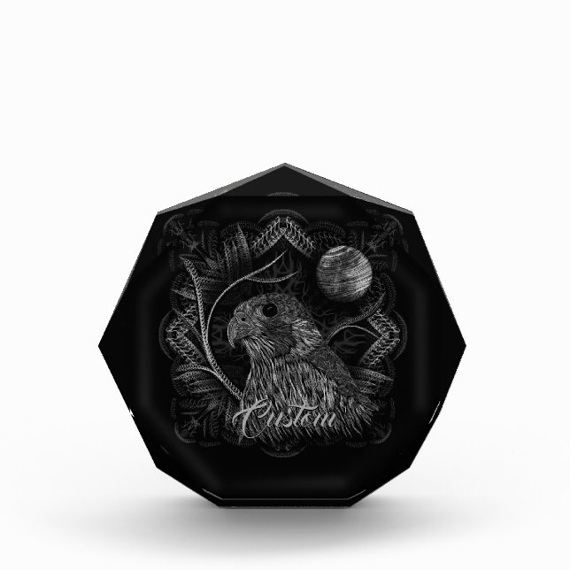 Falcon Full Moon Photo Block (Front)