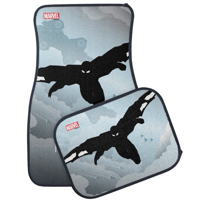 Falcon Heroic Silhouette Car Floor Mat (Set)
