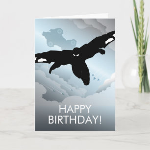 Falcon Heroic Silhouette Card