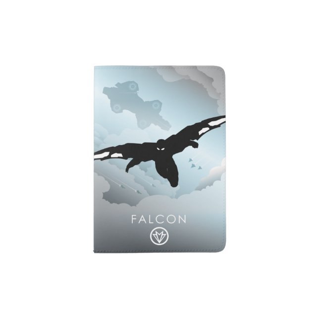 Falcon Heroic Silhouette Passport Holder (Front)