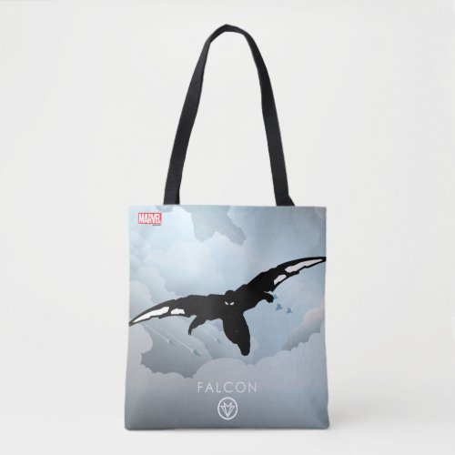 Falcon Heroic Silhouette Tote Bag