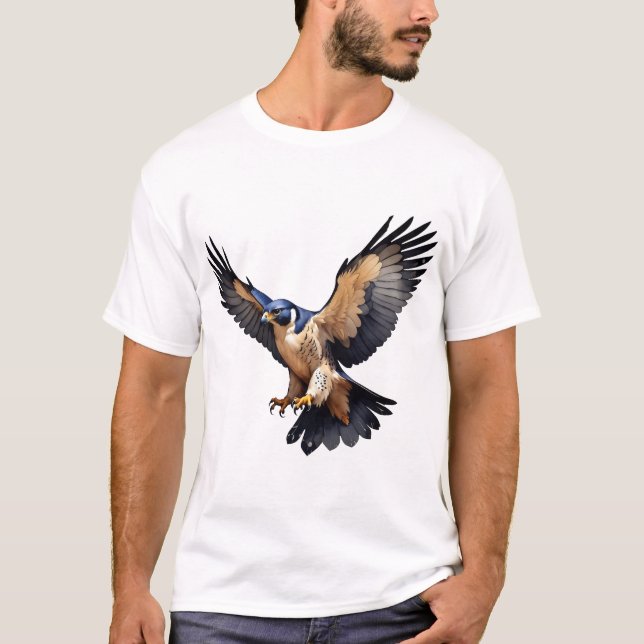 Falcon in flight T-Shirt (Front)