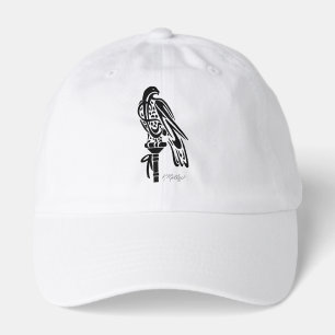 Falcon on Block Perch Hat