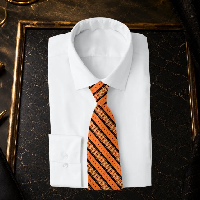 FALCON – Orange & Black Power Tie (Creator Uploaded)