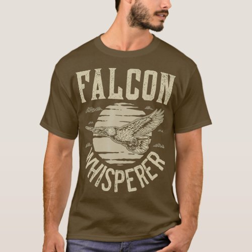 Falcon Whisperer T shirt Hunting Vintage Hunter