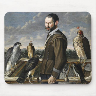 Falconer - 17th century mouse pad