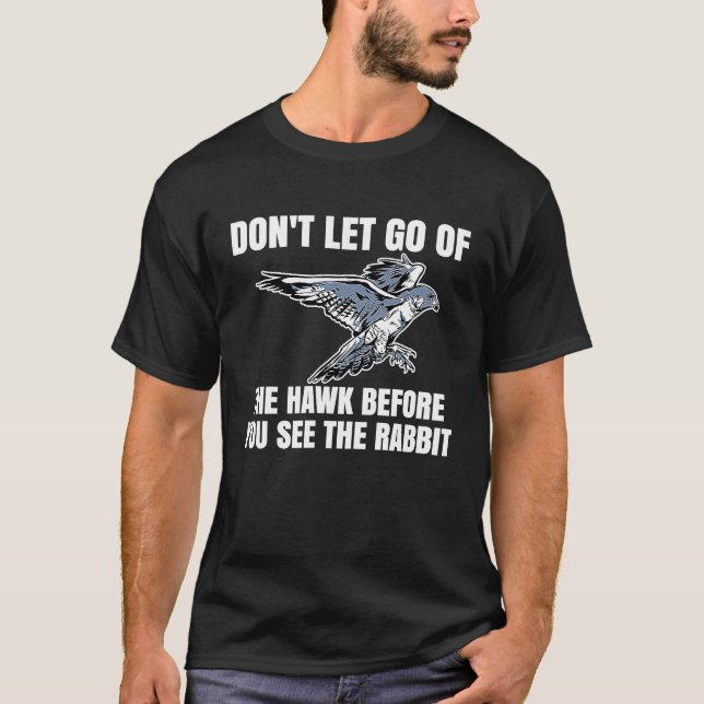 Falconer Falconry Peregrine Falcon Ornithology Fal T-Shirt (Front)