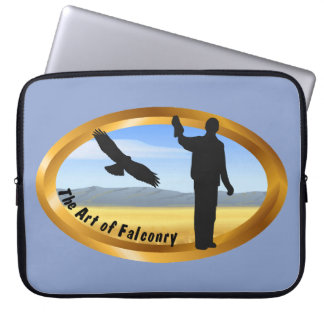 Falconer Medallion Oval Laptop Sleeve