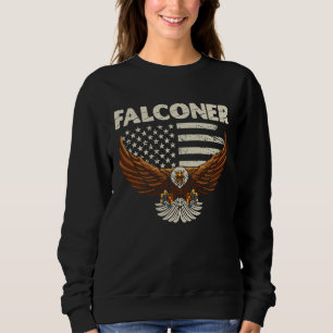 Falconer Ornithology Birder  1 Sweatshirt