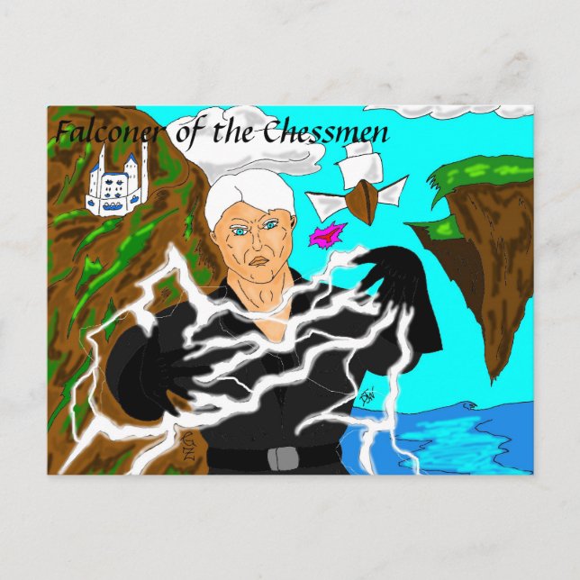 Falconer post card (Front)