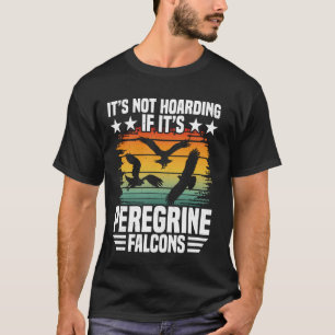 Falconer Stuffed Animal Birder Birding Peregrine F T-Shirt