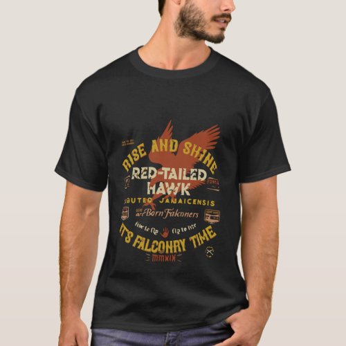Falconers Red_Tailed Hawk Shirt Falconry Supplies